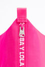 Neceser trapecio L nylon rosa neón Neceser trapecio L nylon rosa neón
