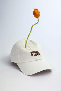 Gorra algod&oacute;n lavada blanca