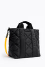 Bolso shopper L acolchado nylon negro Bolso shopper L acolchado nylon negro
