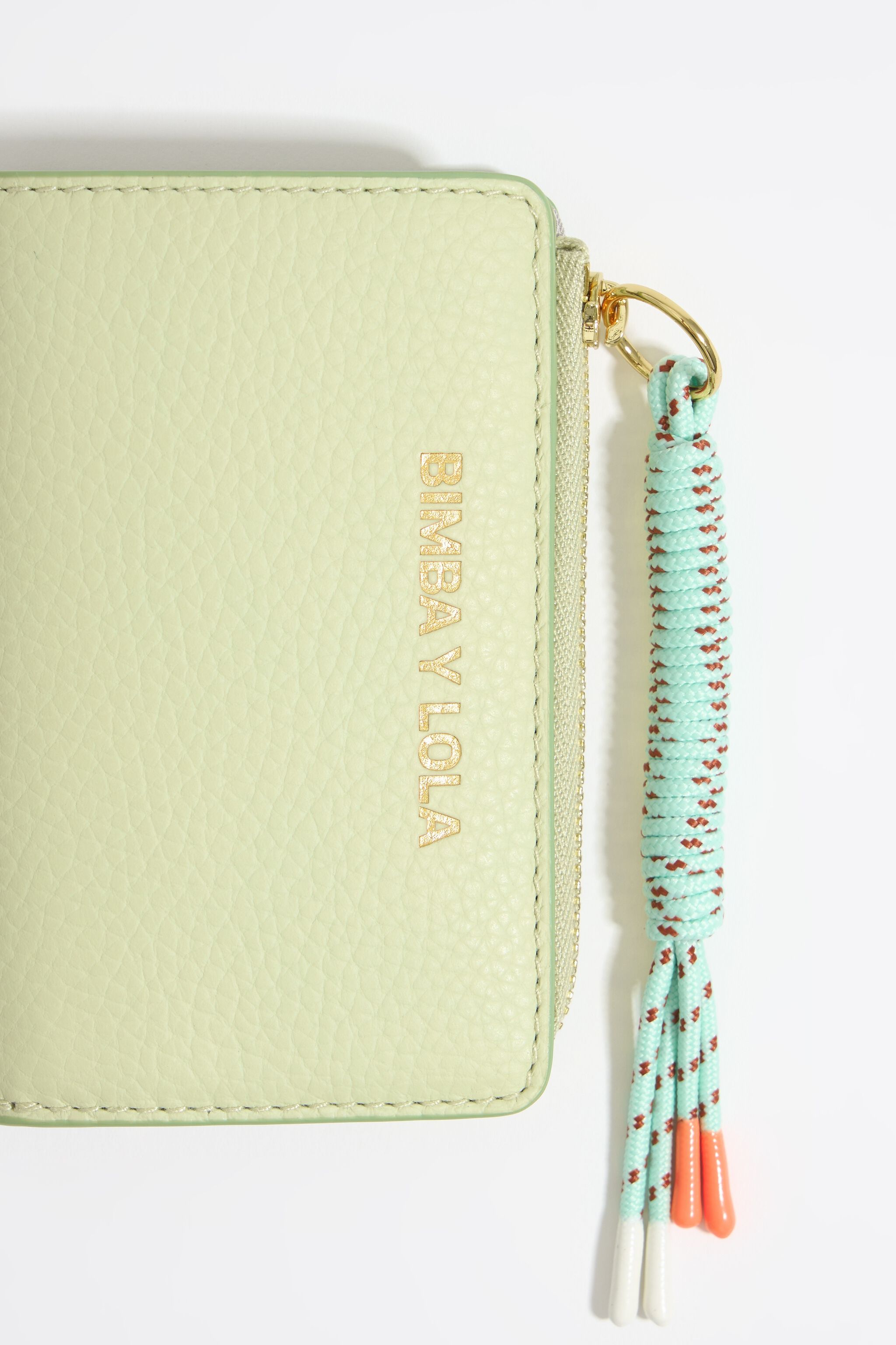 Green leather on sale purse