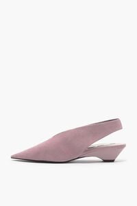 Zapato sal&oacute;n serraje rosa