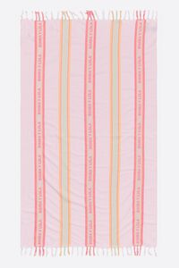 Pink lightweight cotton towel