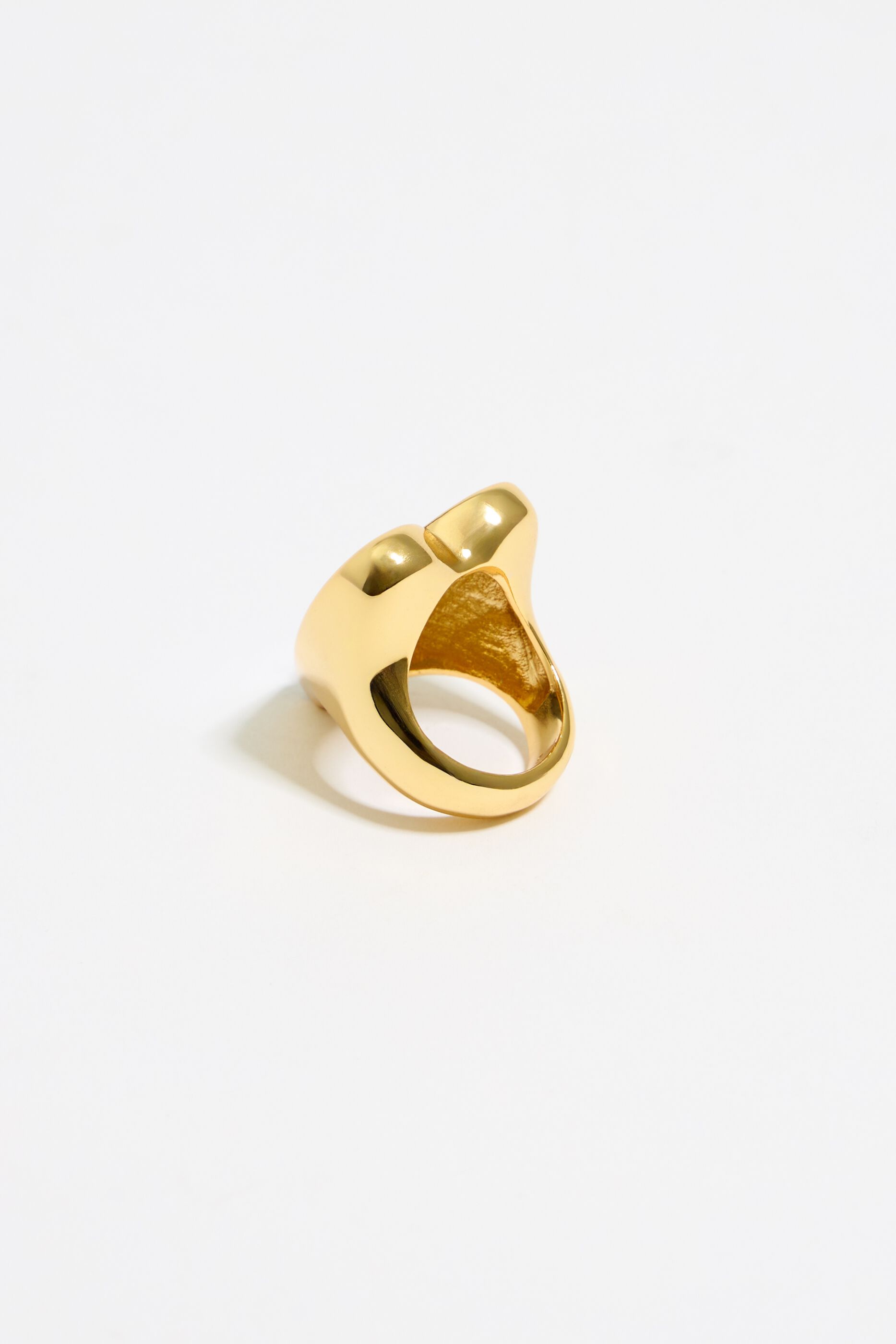 Anillo corazon negro