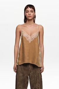 Top tirantes encaje tofe