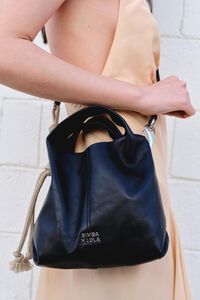 Bolsa Paper mini piel negra