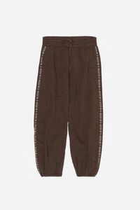 Pantal&oacute;n bombacho bordados caf&eacute;