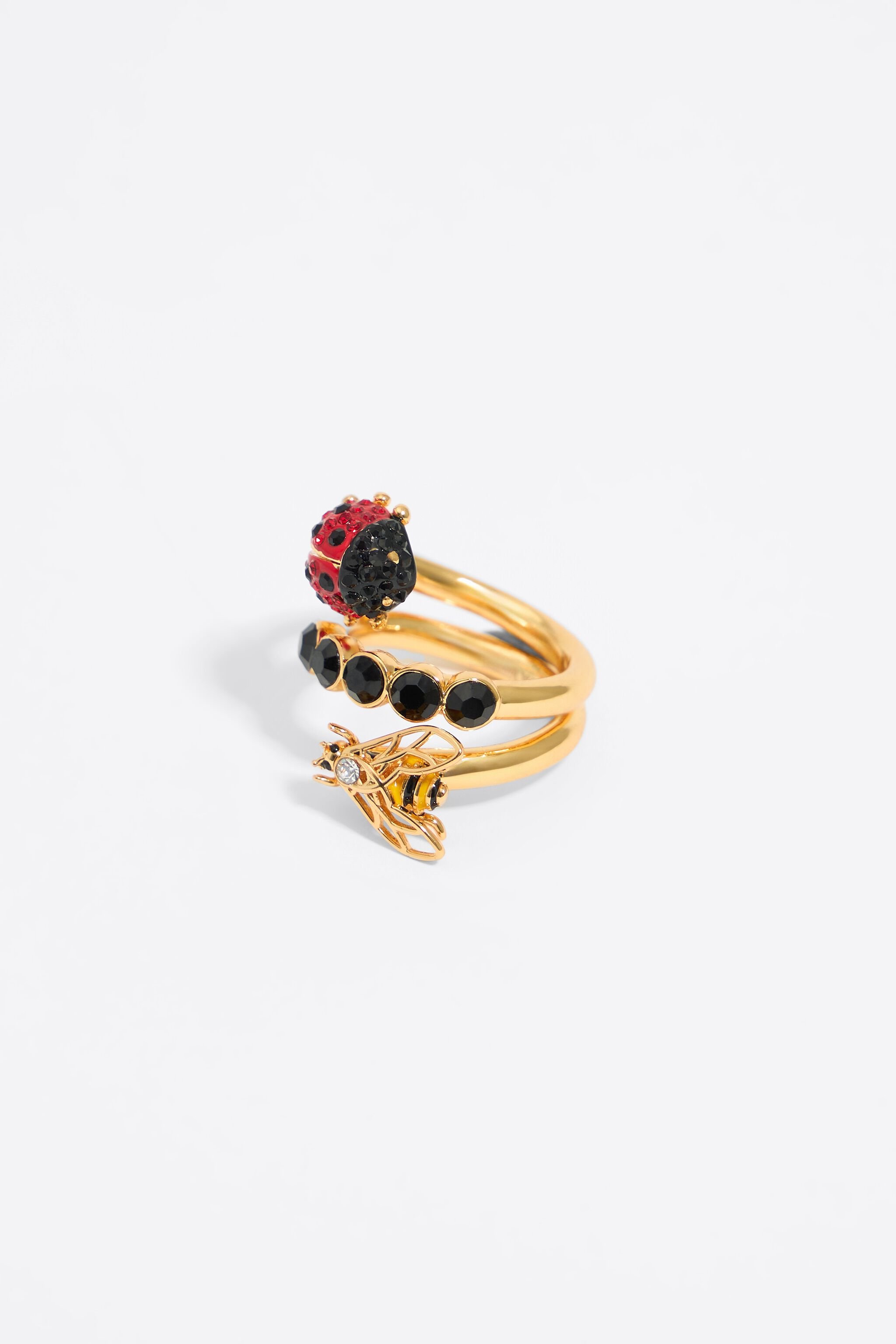 【BIMBA Y LOLA】スパイラルリング Silver Logo ring