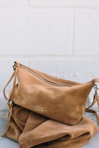Bolsa Madrid mediana piel natural