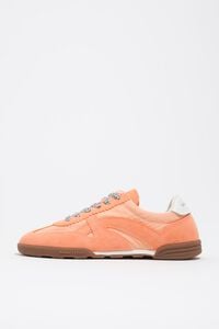 Tenis indoor piel y nylon 13 16 coral