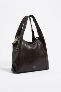 Bolsa paper grande piel café Bolsa paper grande piel café