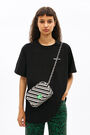 Bolso bandolera S trenzado blanco Bolso bandolera S trenzado blanco