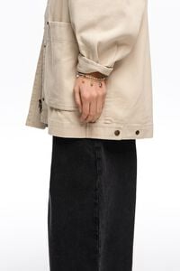 Pulsera doble perlas y piedras multicolor