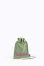XS acid green mesh bucket bag XS acid green mesh bucket bag