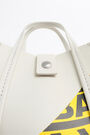 Minibolso tote estampado blanco Minibolso tote estampado blanco
