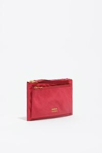 Cartera Pocket nylon roja