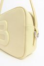 S vanilla leather crossbody bag S vanilla leather crossbody bag