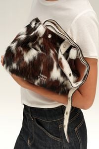 Bolsa Snaps mediana pelo caf&eacute;