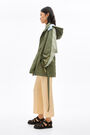 Gabardina corta nylon caqui Gabardina corta nylon caqui