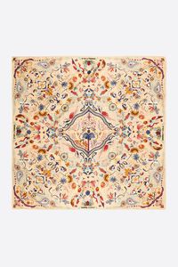 Pa&ntilde;uelo p&aacute;jaros tropicales vainilla