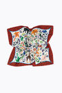 White animals paisley bandana White animals paisley bandana