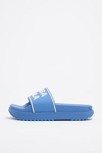 Blue platform slider Blue platform slider