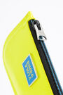 Monedero asimétrico amarillo neón Monedero asimétrico amarillo neón
