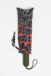 Paraguas patchwork leopardo caqui Paraguas patchwork leopardo caqui