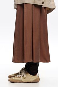 Tenis 13 29 piel y tejido ocre