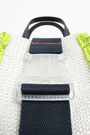 Minibolso bandolera rafia blanco Minibolso bandolera rafia blanco