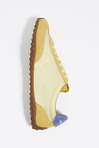 Tenis 13 29 piel nylon amarilla