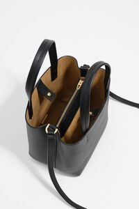 Small black leather Chihuahua bag Small black leather Chihuahua bag