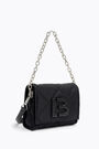Bolso bandolera M nylon acolchado negro Bolso bandolera M nylon acolchado negro
