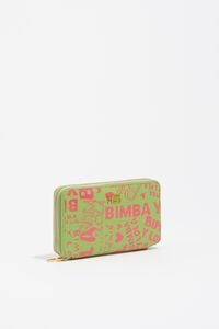 Cartera horizontal mediana print limón rosa Cartera horizontal mediana print limón rosa