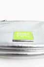 Cartera M nylon plata Cartera M nylon plata