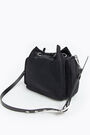 Bolso saca cordón nylon negro Bolso saca cordón nylon negro