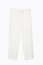Pantalón jogger blanco Pantalón jogger blanco