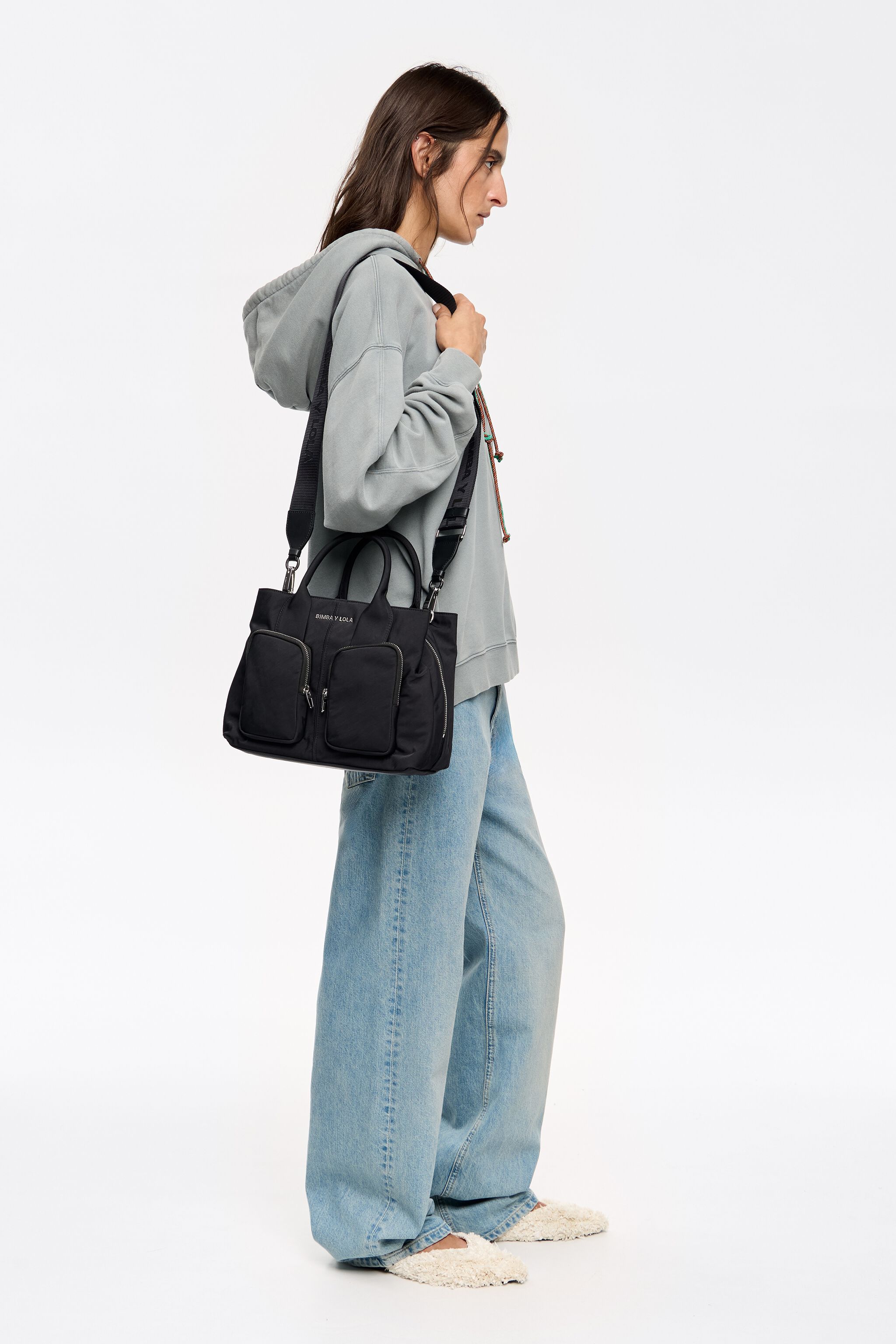★Archivepke★ Nylon pocket bag(Nylon black) Archivépke