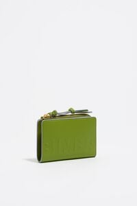 Cartera piel kiwi