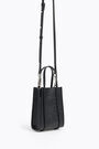 Minibolso tote negro Minibolso tote negro