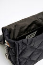 Bolso solapa XL acolchado nylon negro Bolso solapa XL acolchado nylon negro