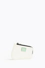 White asymmetric coin purse White asymmetric coin purse