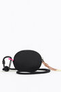 Monedero ovalado nylon negro Monedero ovalado nylon negro