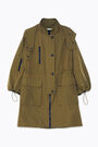 Khaki nylon trench Khaki nylon trench