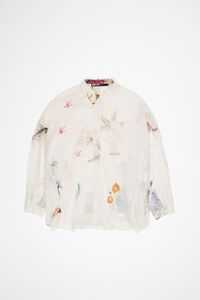 Off-white Seabed cotton oversize shirt