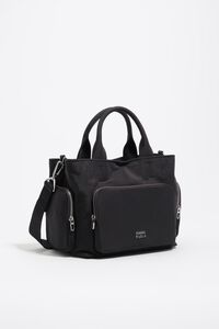 Bolsa pocket mediana nylon grafito
