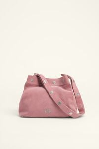 Bolsa Snaps mediana piel rosa