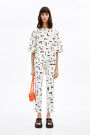 Blusa Paper-Lines blanca Blusa Paper-Lines blanca