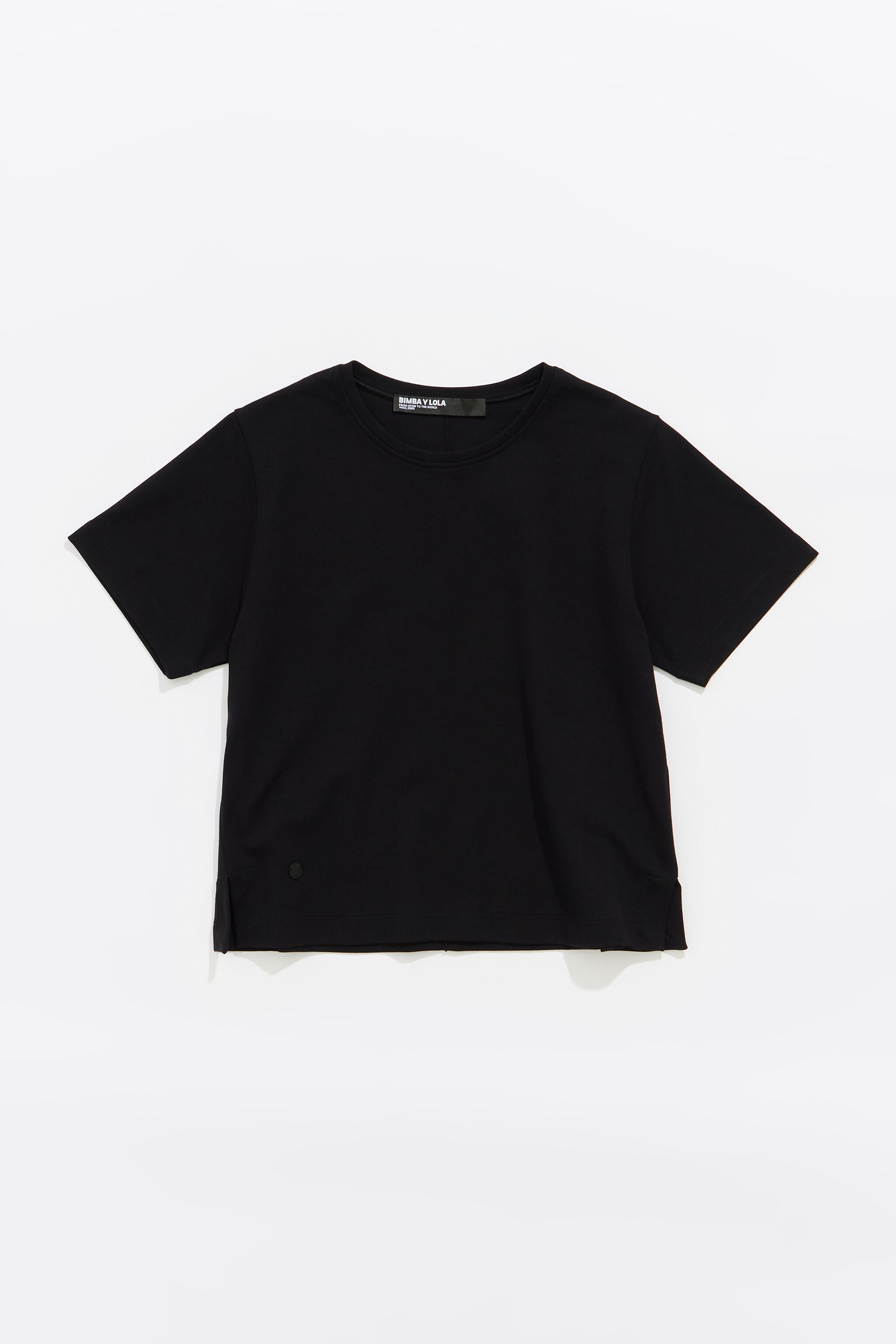 Black boxy stones T-shirt