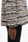 Chaqueta recta multicolor Chaqueta recta multicolor