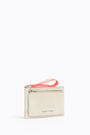 Cartera doble nylon marfil Cartera doble nylon marfil